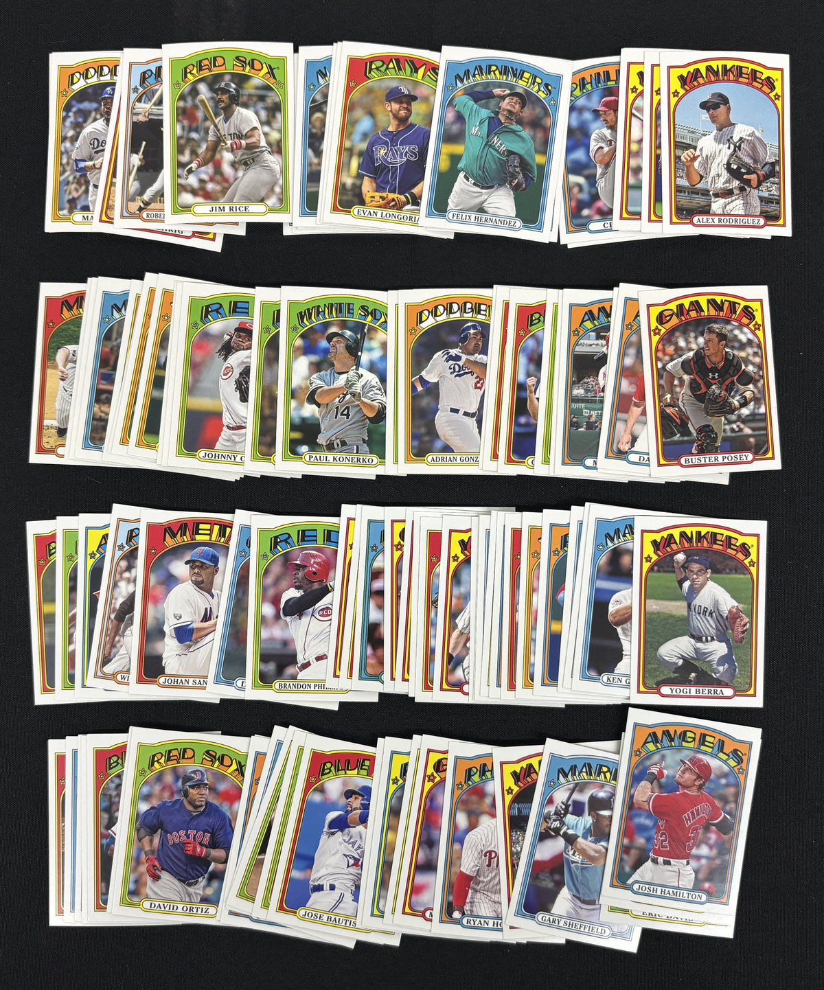 2013 Topps 1972 Mini Baseball Complete Set (100/100)