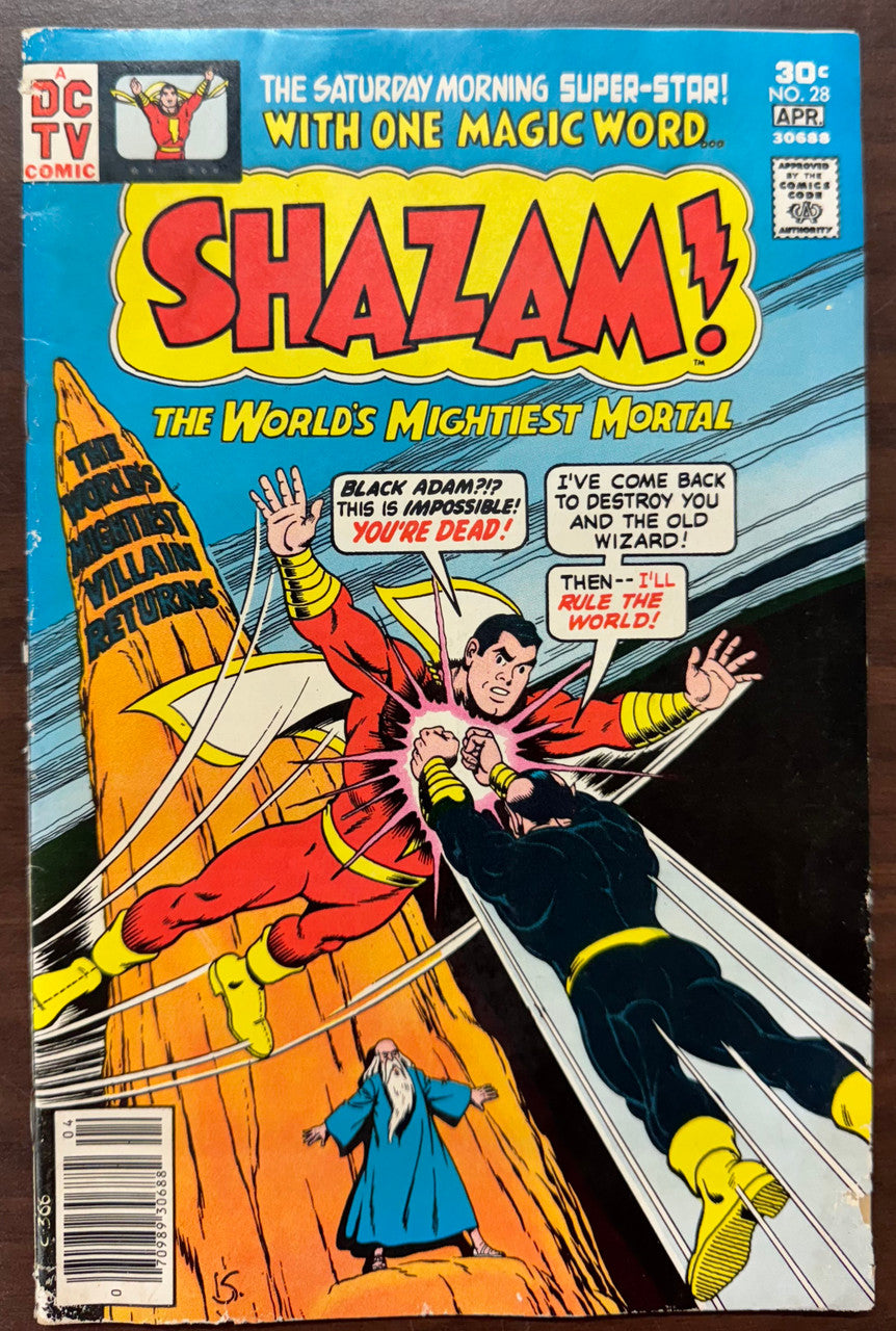 1977 DC Comics Shazam! #28 First Appearence of Black Adam FR