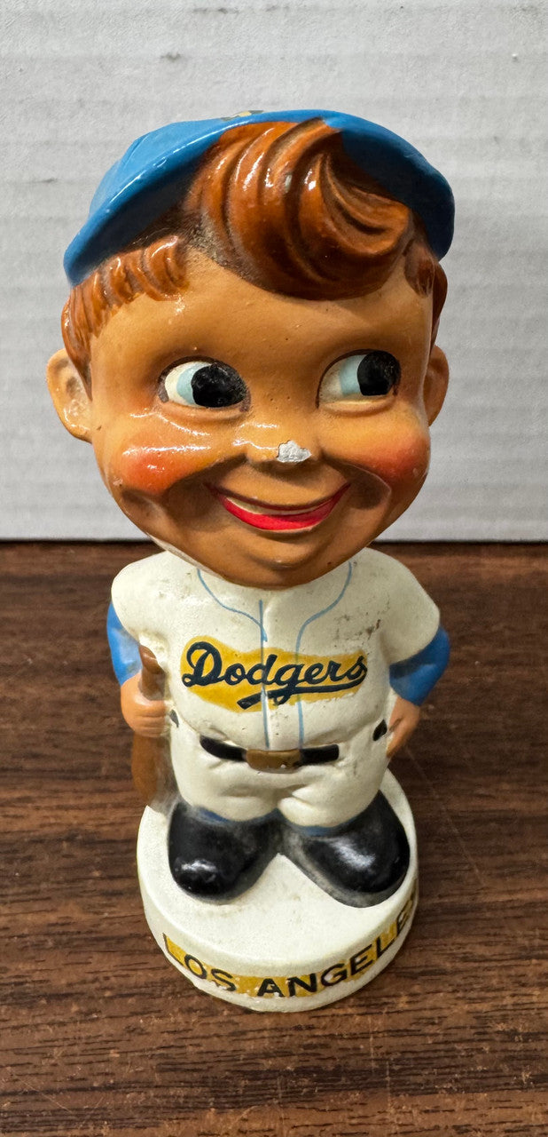 1960s Los Angeles Dodgers Vintage Mini Bobblehead Nodder