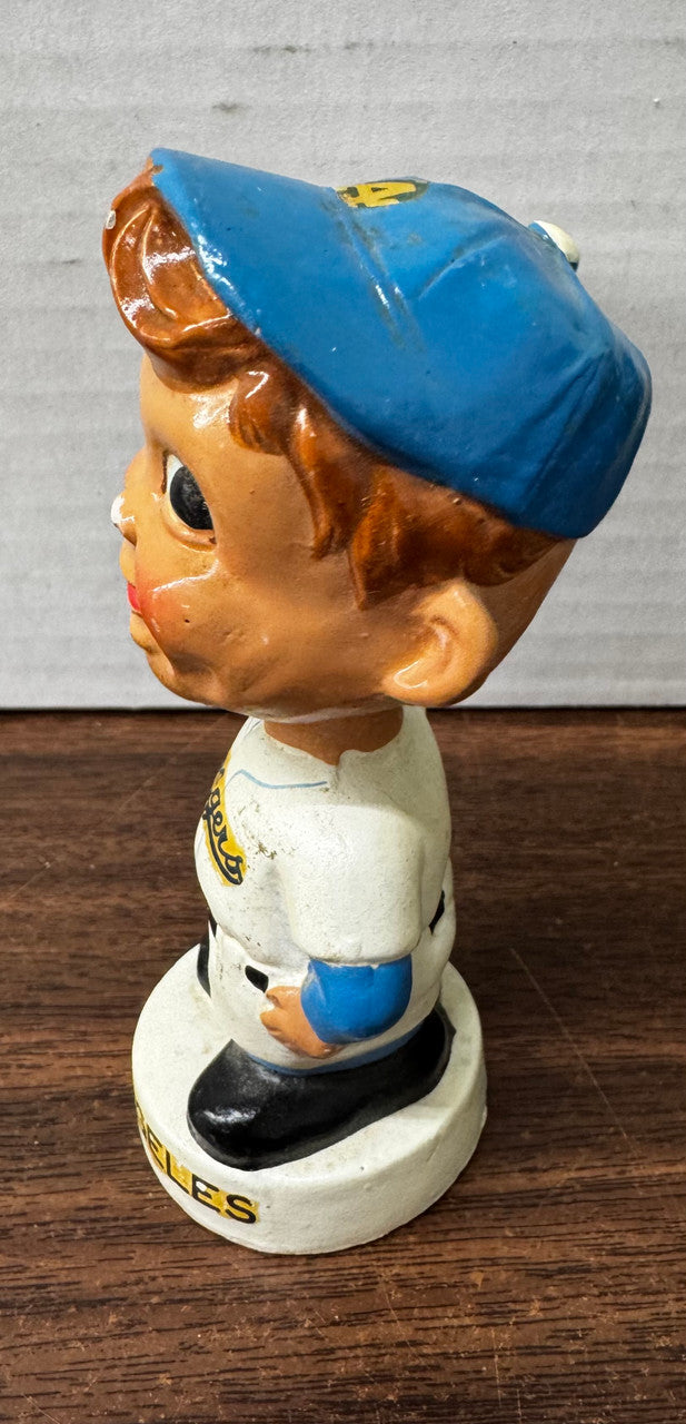 1960s Los Angeles Dodgers Vintage Mini Bobblehead Nodder