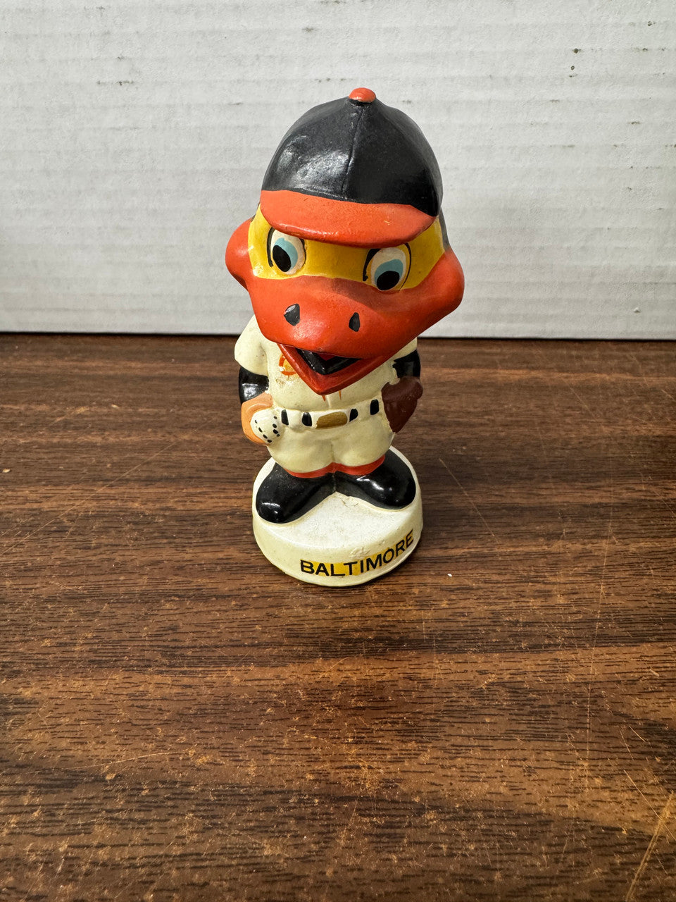 1960s Baltimore Orioles Vintage Mini Bobblehead Nodder *READ*