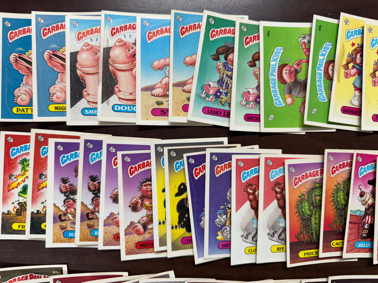 1985 Topps Garbage Pail Kids GPK Series 2 OS2 Complete Set 42a/b-83a/b VG-EX