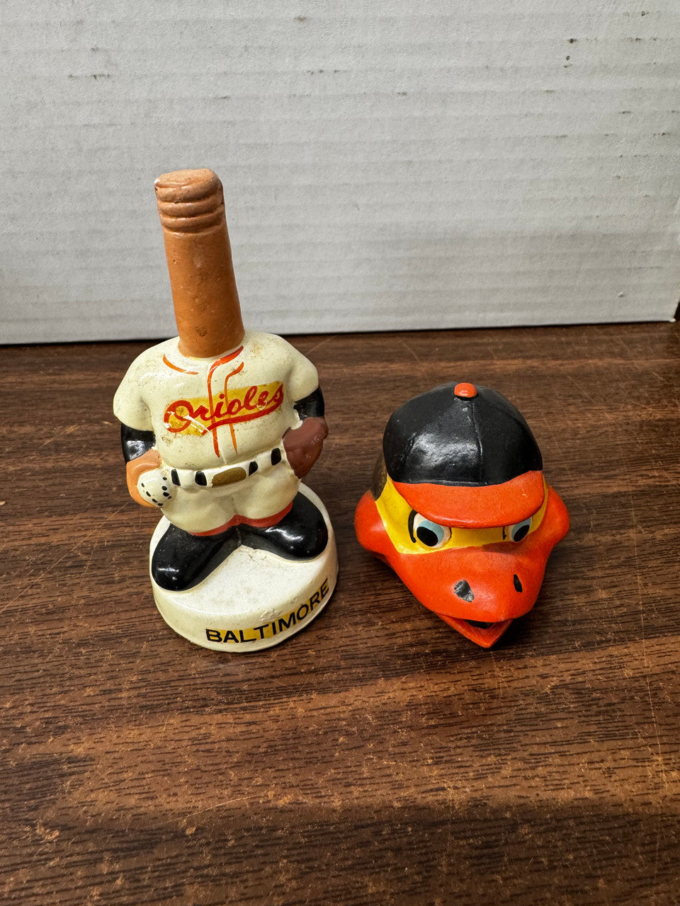 1960s Baltimore Orioles Vintage Mini Bobblehead Nodder *READ*