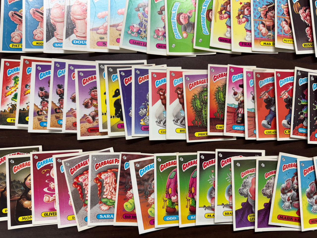 1985 Topps Garbage Pail Kids GPK Series 2 OS2 Complete Set 42a/b-83a/b VG-EX