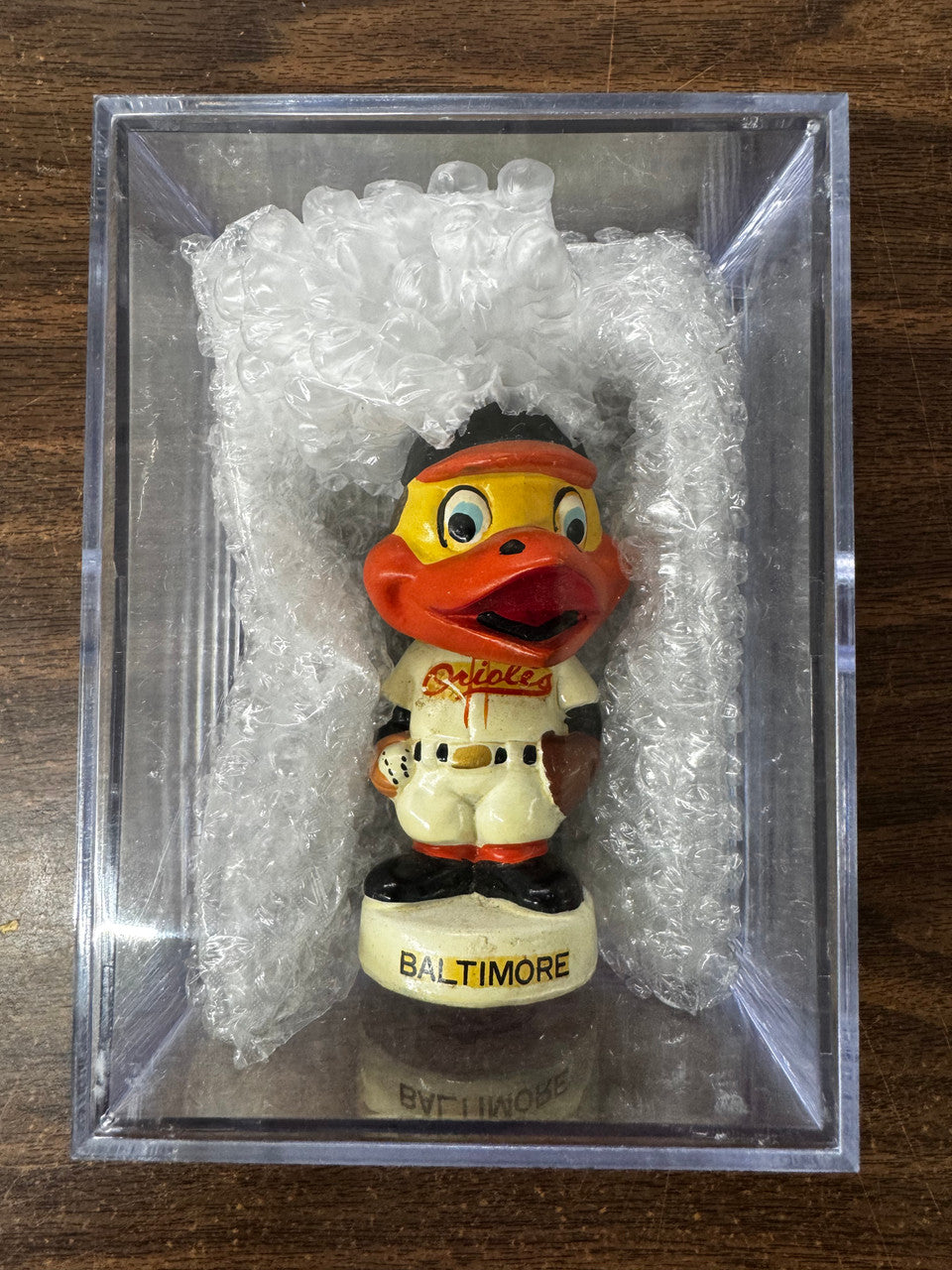 1960s Baltimore Orioles Vintage Mini Bobblehead Nodder *READ*