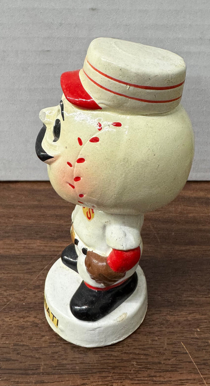1960s Cincinnati Reds Vintage Mini Bobblehead Nodder