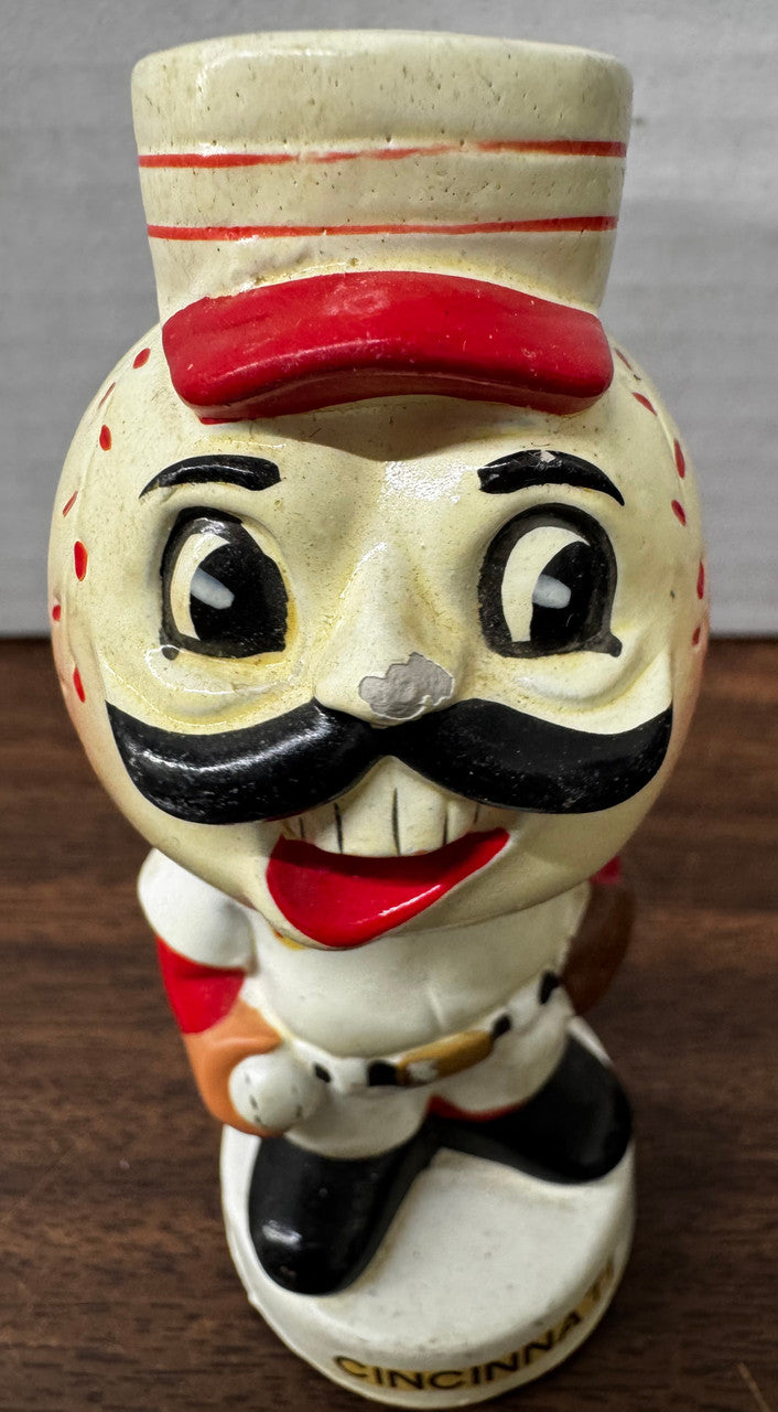 1960s Cincinnati Reds Vintage Mini Bobblehead Nodder