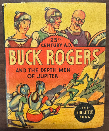 1935 Big Little Book Buck Rogers And The Depth Men of Jupiter VF-NM