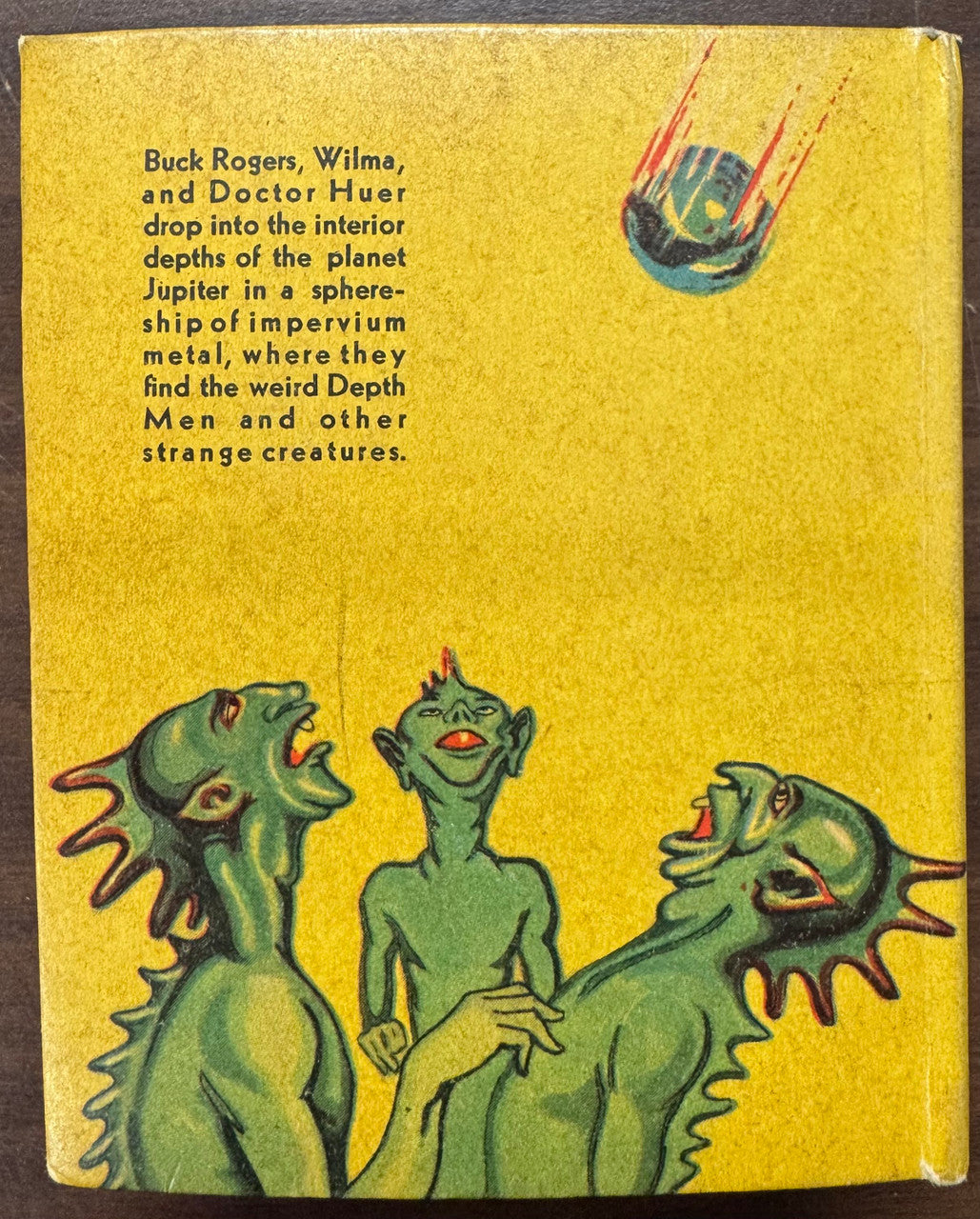 1935 Big Little Book Buck Rogers And The Depth Men of Jupiter VF-NM