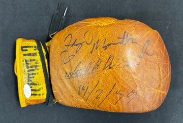 Floyd Mayweather Carlos Rios Signed Autographed Boxing Glove JSA LOA
