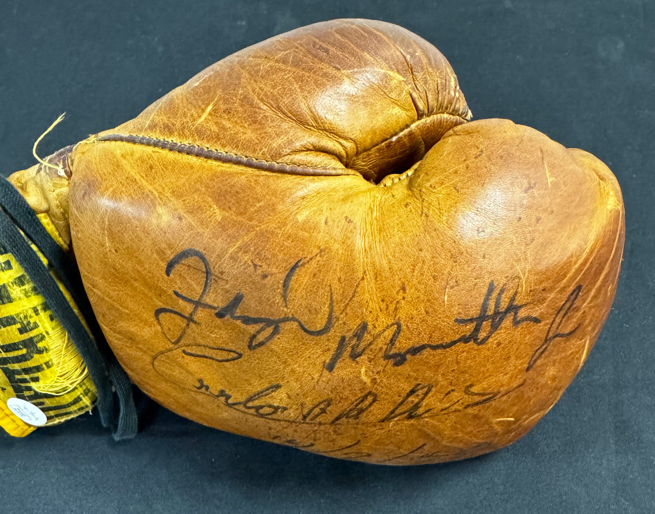 Floyd Mayweather Carlos Rios Signed Autographed Boxing Glove JSA LOA