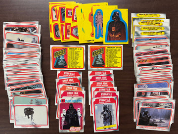 1980 Topps Empire Strikes Back Series 1 Complete Card Set W/ Stickers EX
