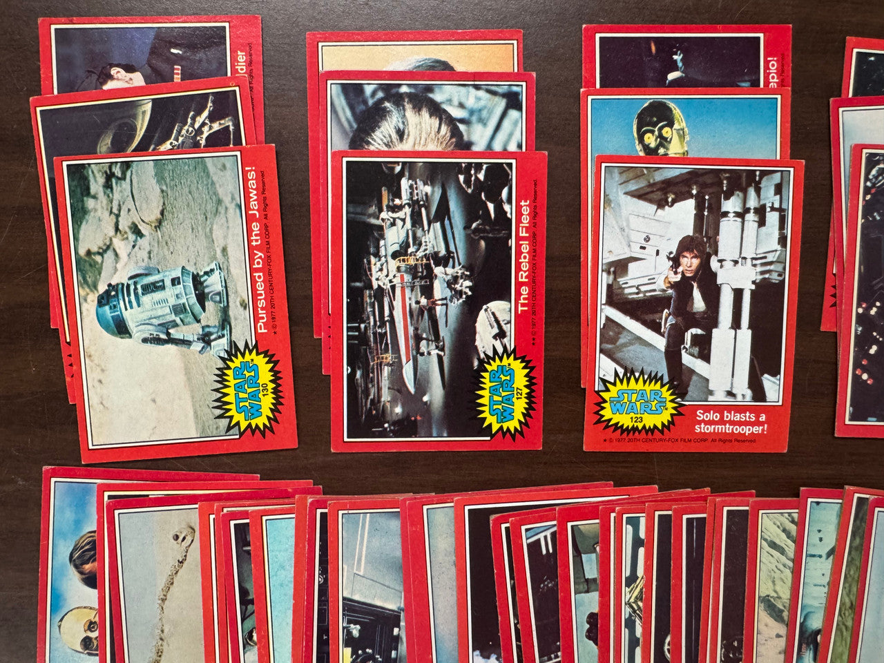 1977 Topps Star Wars Series 2 Partial Card Set 62/66 VG-EX