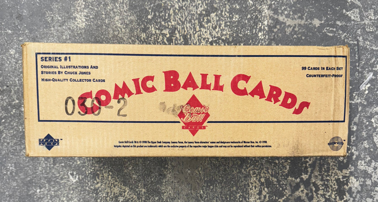 1990 Upper Deck Comic Ball Series 1 12-Box Case Factory Sealed