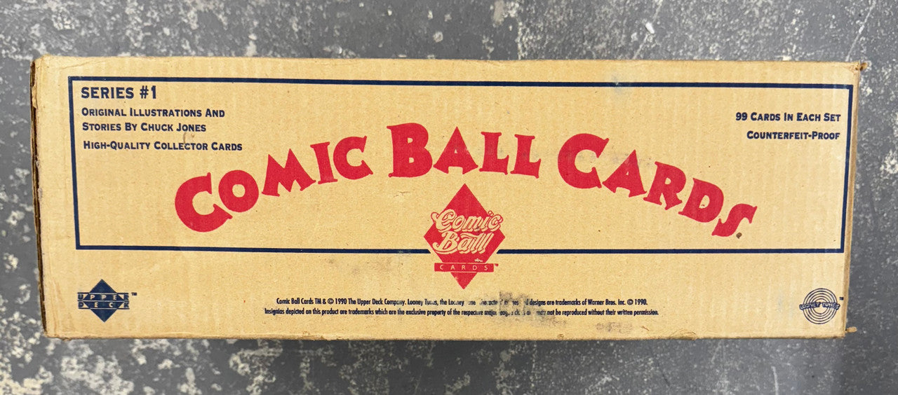 1990 Upper Deck Comic Ball Series 1 12-Box Case Factory Sealed