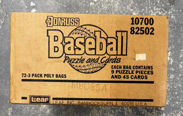 1988 Donruss Baseball Rack Pack Case Factory Sealed
