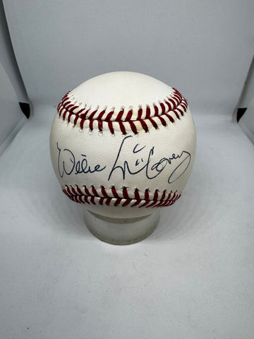Willie McCovey Signed Autographed Rawlings ONL Baseball JSA