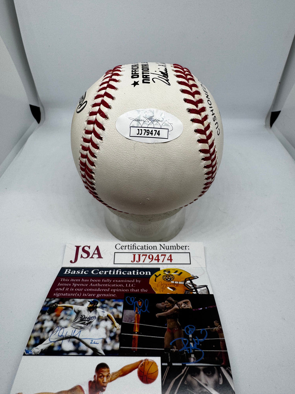 Willie McCovey Signed Autographed Rawlings ONL Baseball JSA