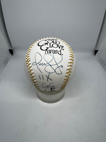 Omar Vizquel Signed Autographed Rawlings Official Gold Glove Award Baseball JSA