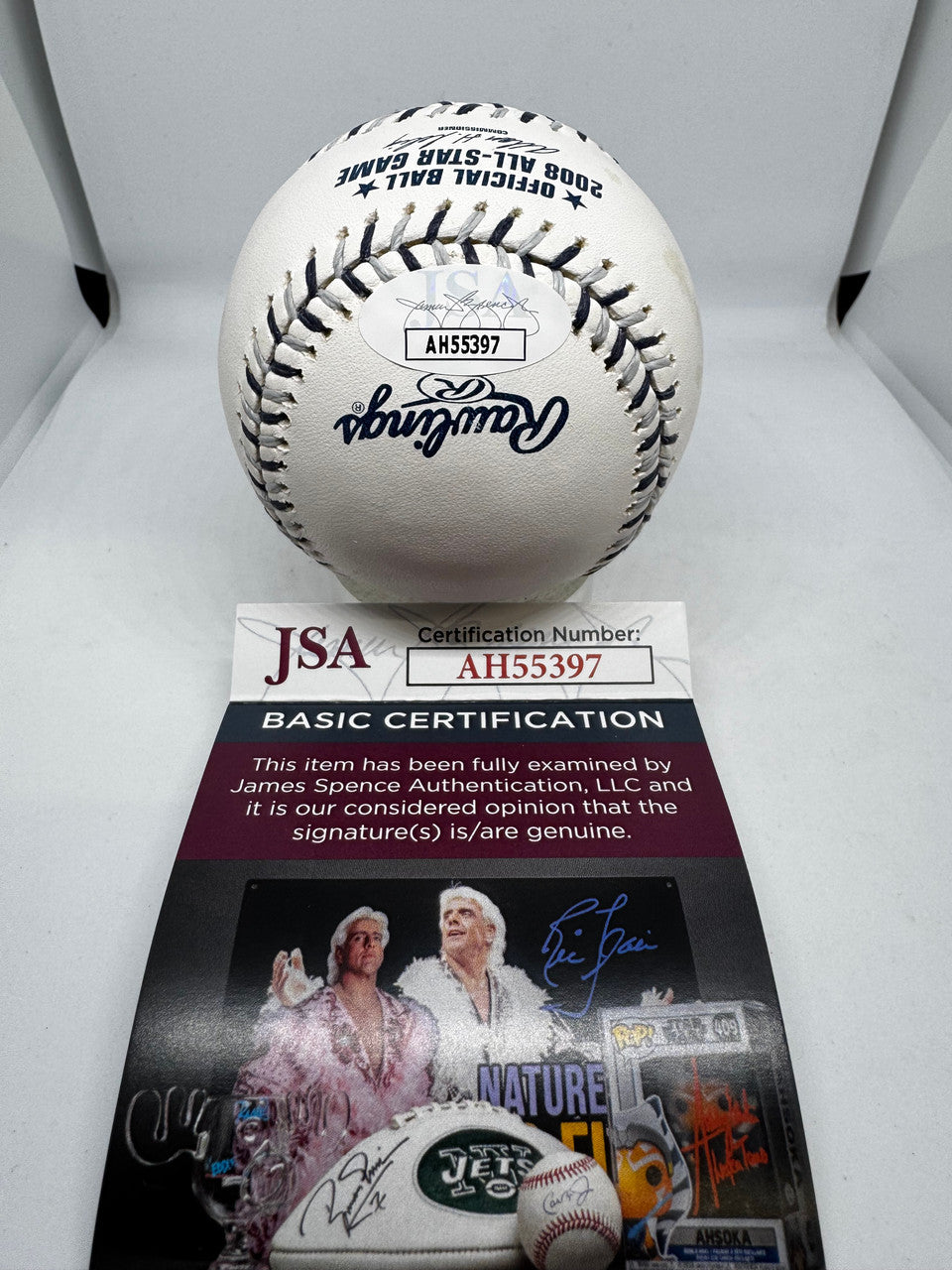 Josh Hamilton Signed Autographed Official 2008 All-Star Game Baseball JSA