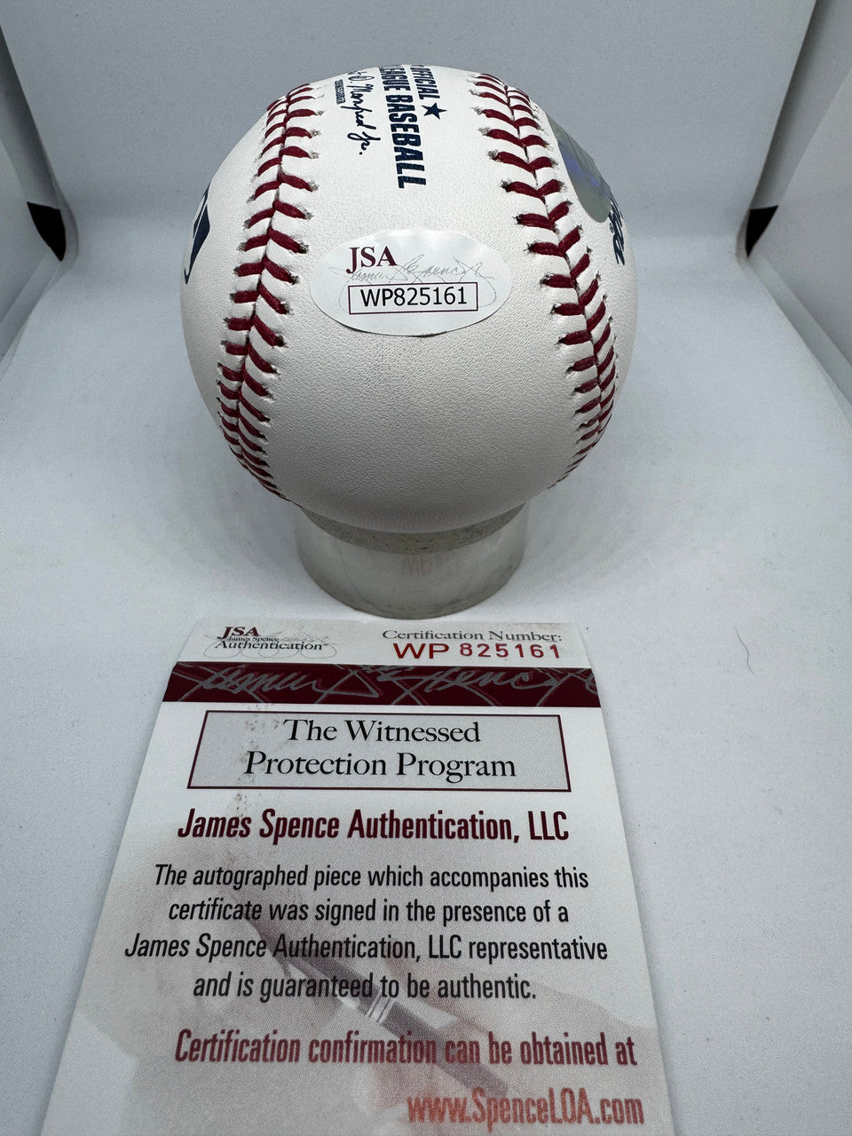 Ronald Acuna Jr. Signed Autographed Rawlings OML Baseball JSA