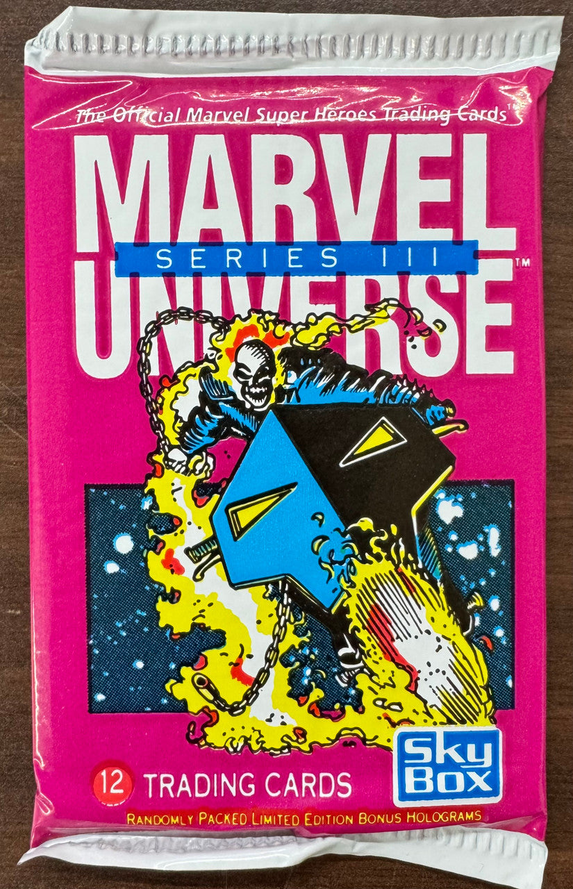 1992 Impel Marvel Universe Series 3 Wax Pack