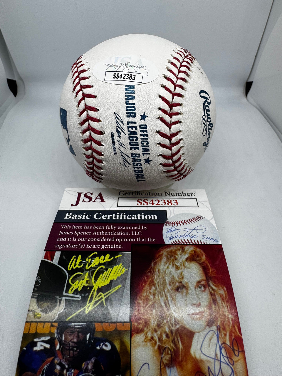 Carlos Correa Signed Autographed Rawlings OML Baseball JSA