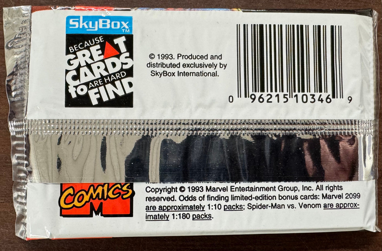 1993 SkyBox Marvel Universe Series 4 Pack