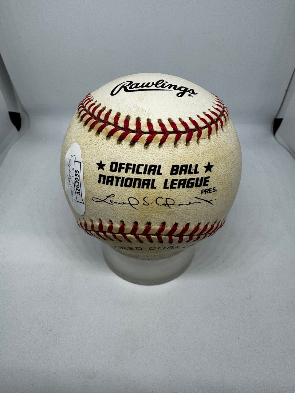 Bill Mazeroski Signed Autographed Rawlings ONL Baseball JSA