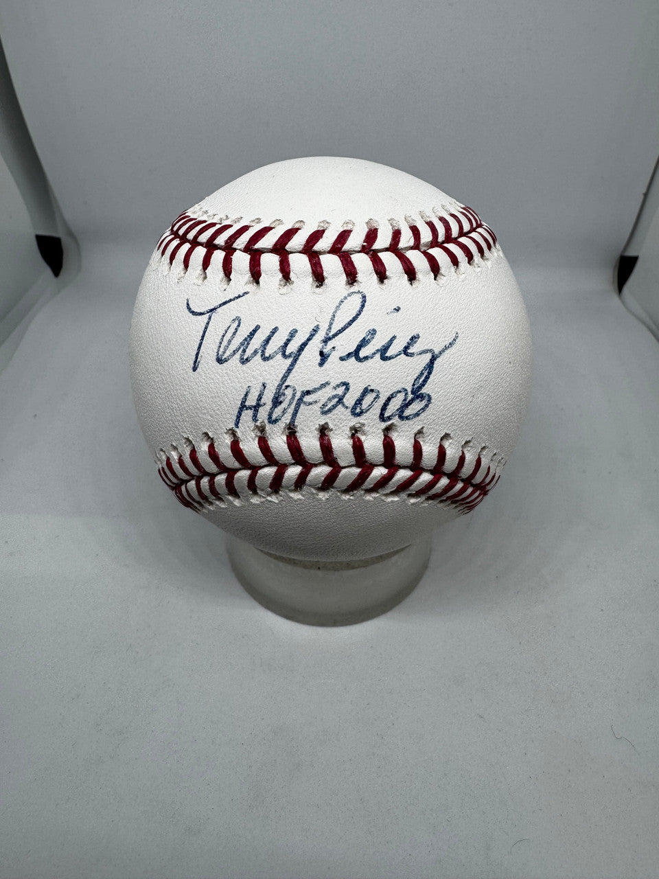 Tony Perez Signed Autographed Inscribed Rawlings OML Baseball JSA