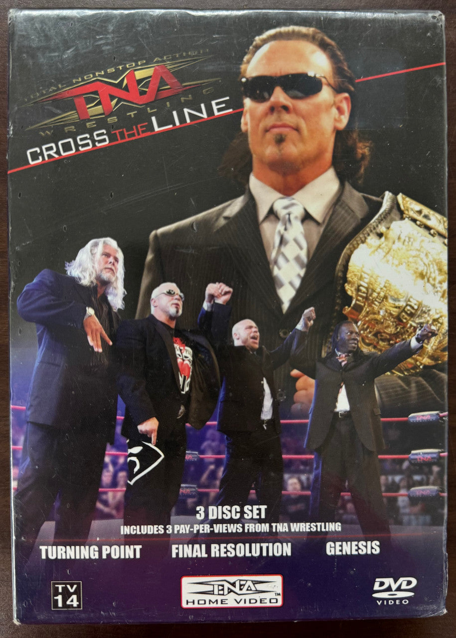 TNA Wrestling Cross The Line Volume 2 Brand New DVD Set