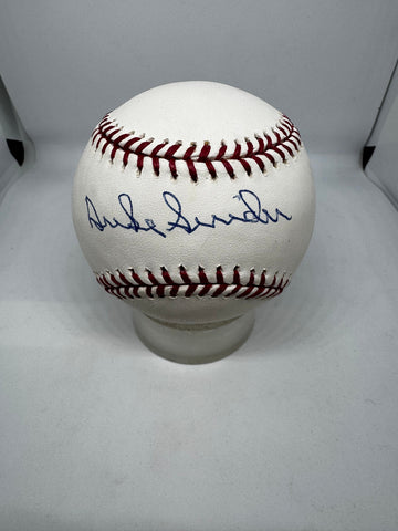 Duke Snider Signed Autographed Rawlings OML Baseball PSA *479