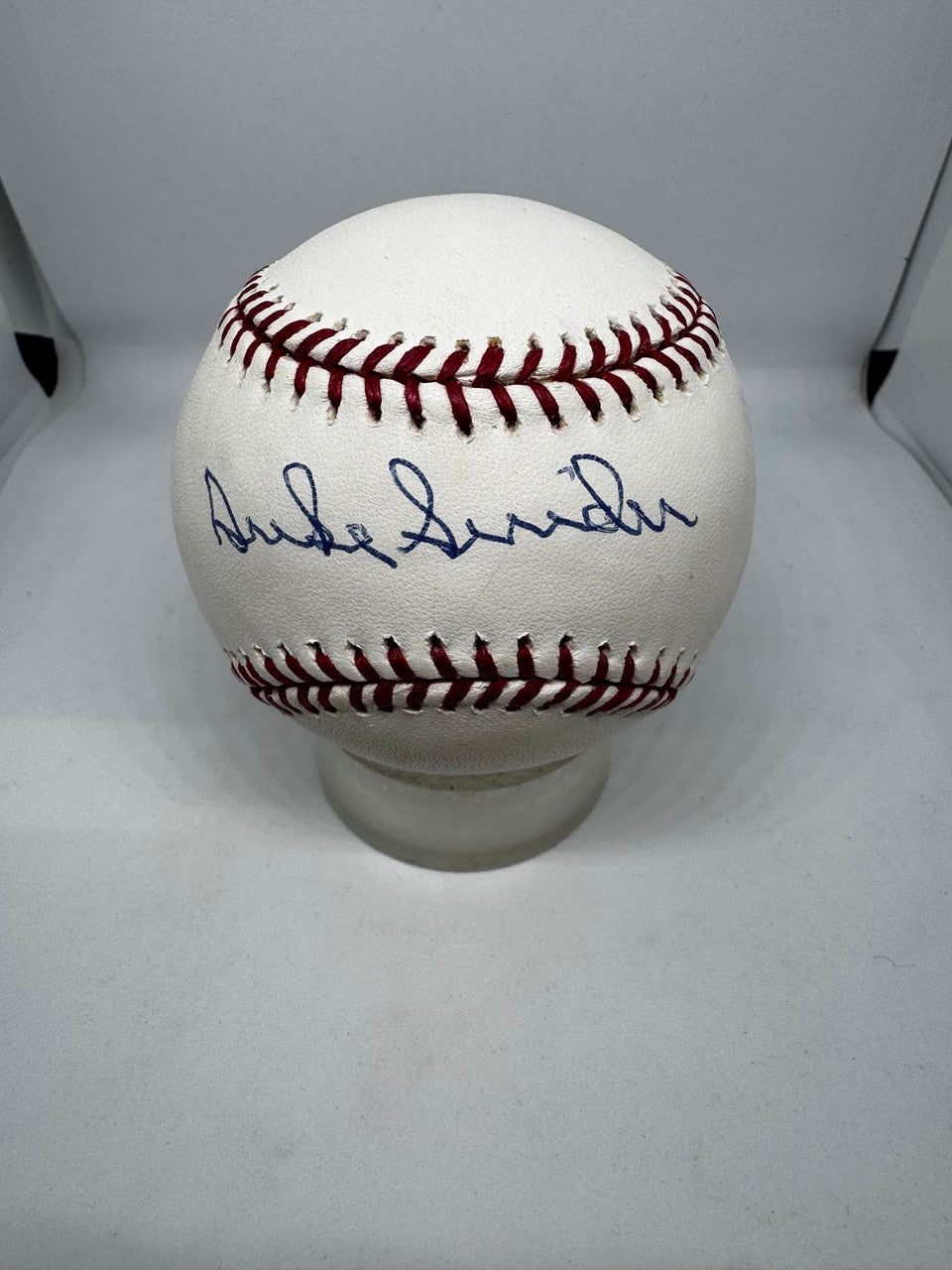 Duke Snider Signed Autographed Rawlings OML Baseball PSA *479