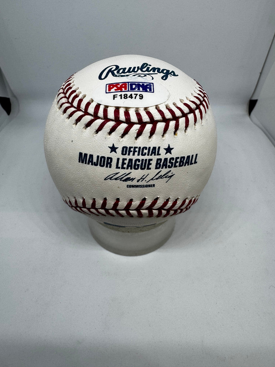 Duke Snider Signed Autographed Rawlings OML Baseball PSA *479