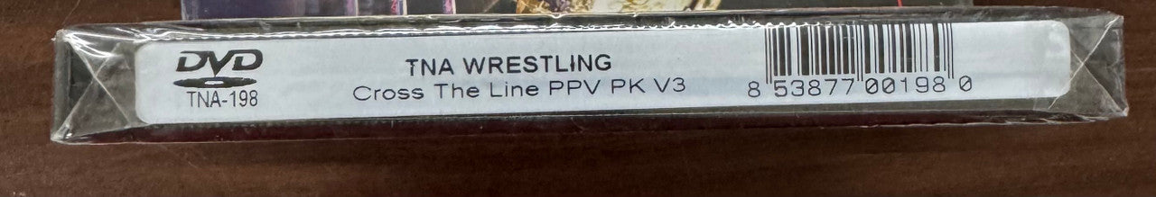 TNA Wrestling Cross The Line Volume 3 Brand New DVD Set