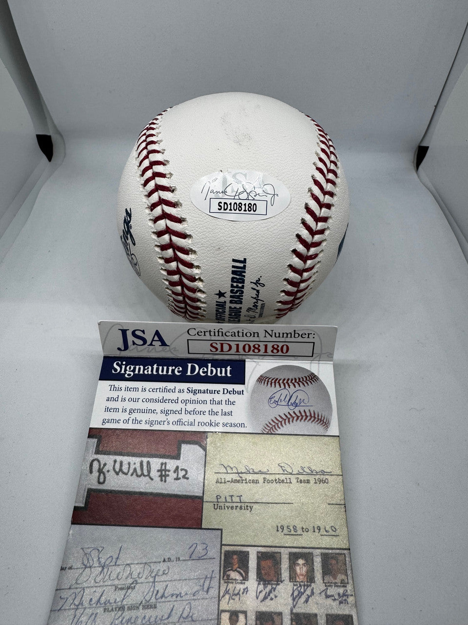 Fernando Tatis Jr. Signed Autographed Rawlings OML Baseball JSA