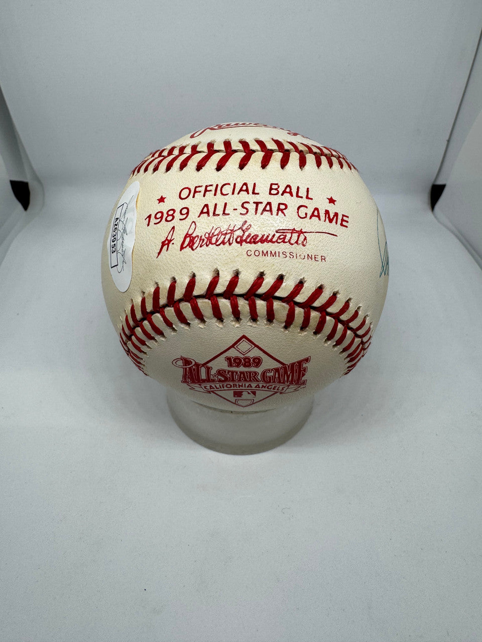 Johnny Bench Signed Autographed Rawlings 1989 All-Star Game Baseball JSA