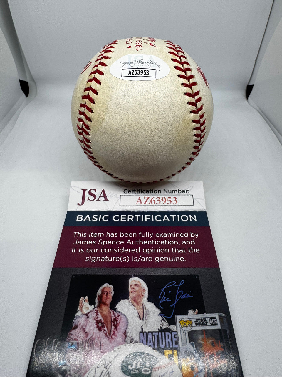 Johnny Bench Signed Autographed Rawlings 1989 All-Star Game Baseball JSA