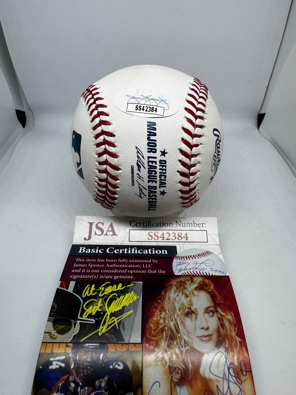 Max Scherzer Signed Autographed Rawlings OML Baseball JSA
