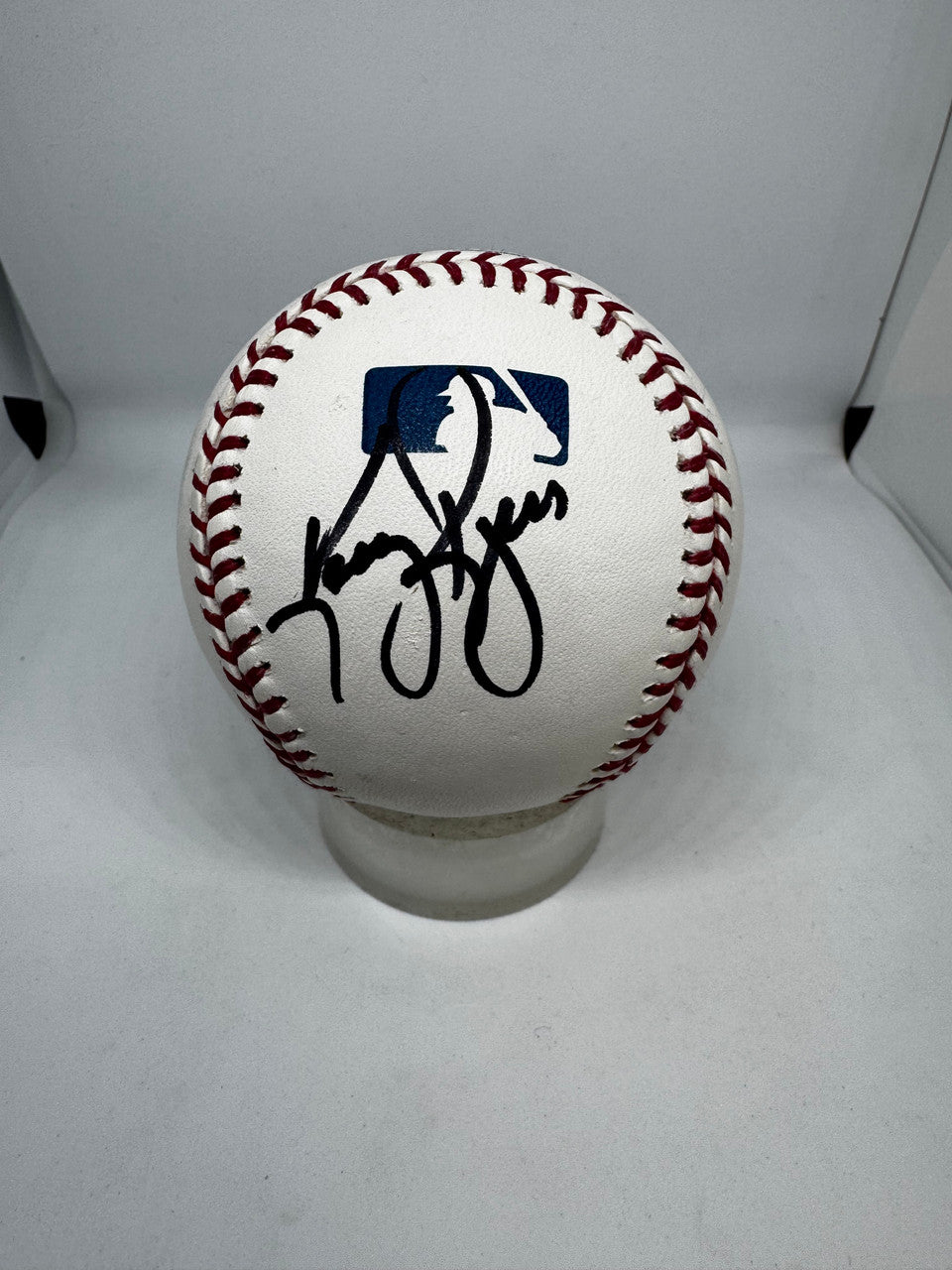 Kenny Rogers Signed Autographed Rawlings OML Baseball JSA