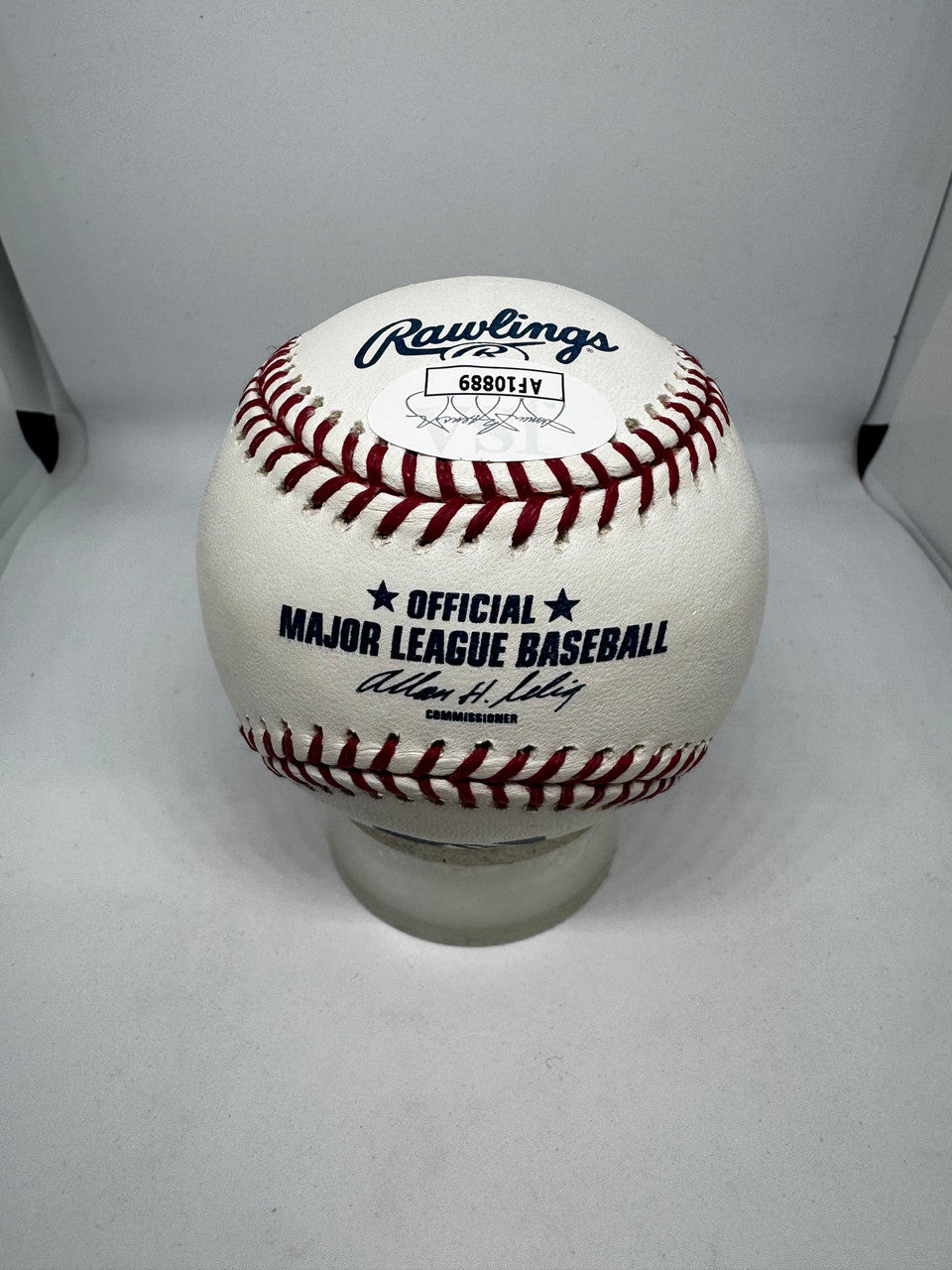 Kenny Rogers Signed Autographed Rawlings OML Baseball JSA