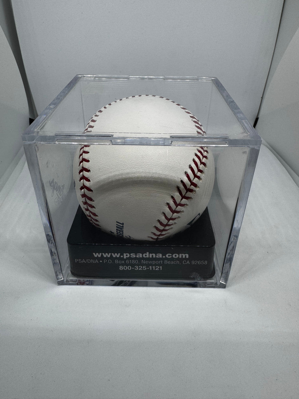 Willie McCovey Signed Autographed Rawlings OML Baseball PSA 9.5