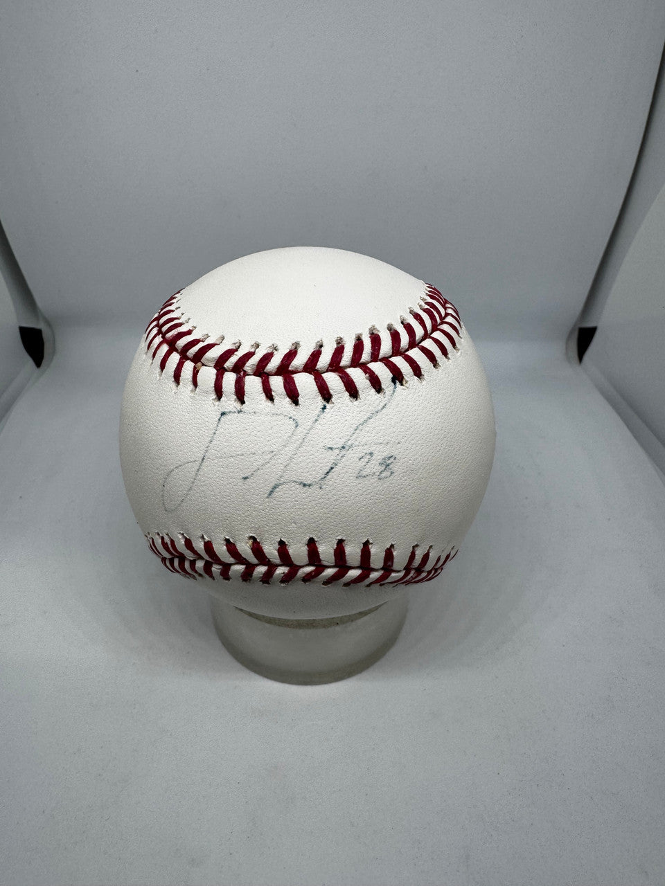 J.D. Martinez Signed Autographed Rawlings OML Baseball JSA