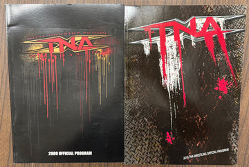 TNA Wrestling 2009-2010 Official Event Program Lot