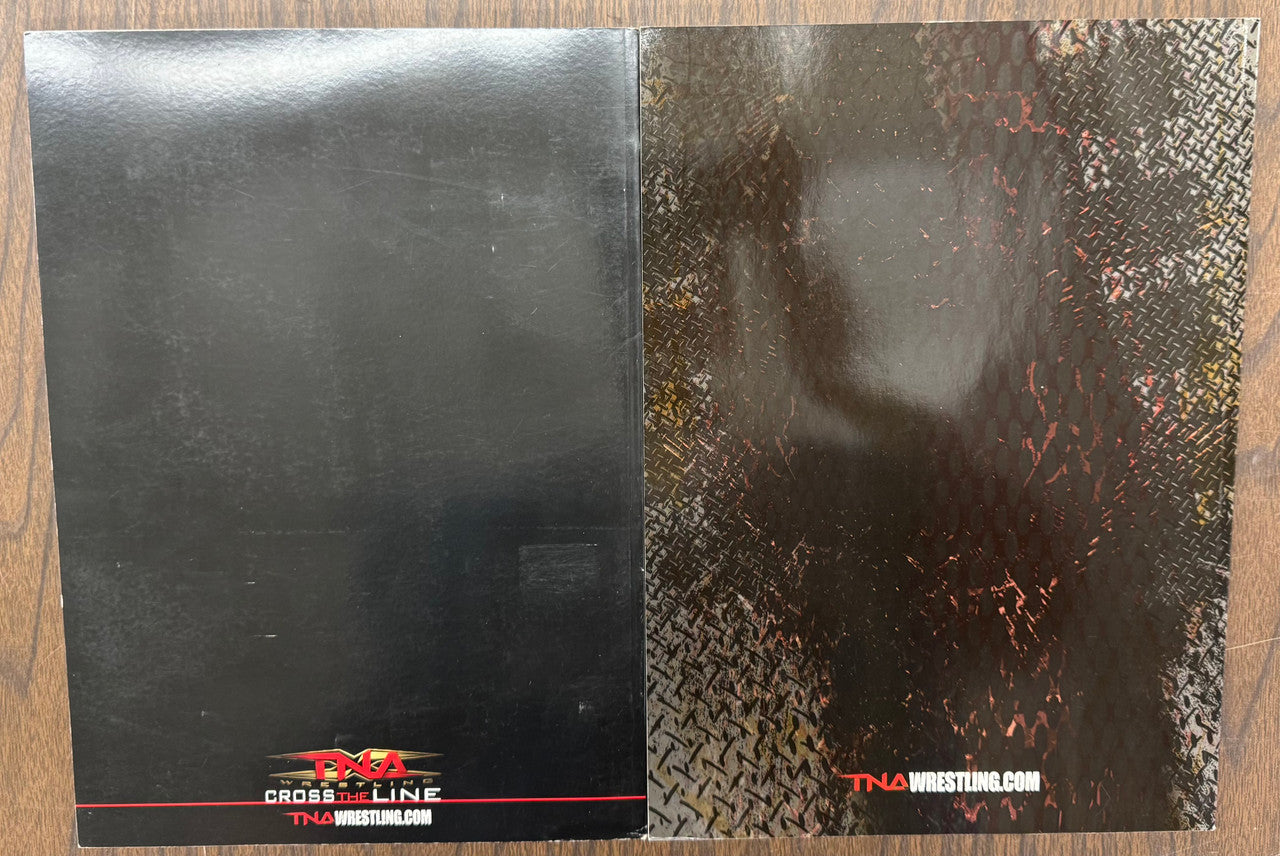 TNA Wrestling 2009-2010 Official Event Program Lot