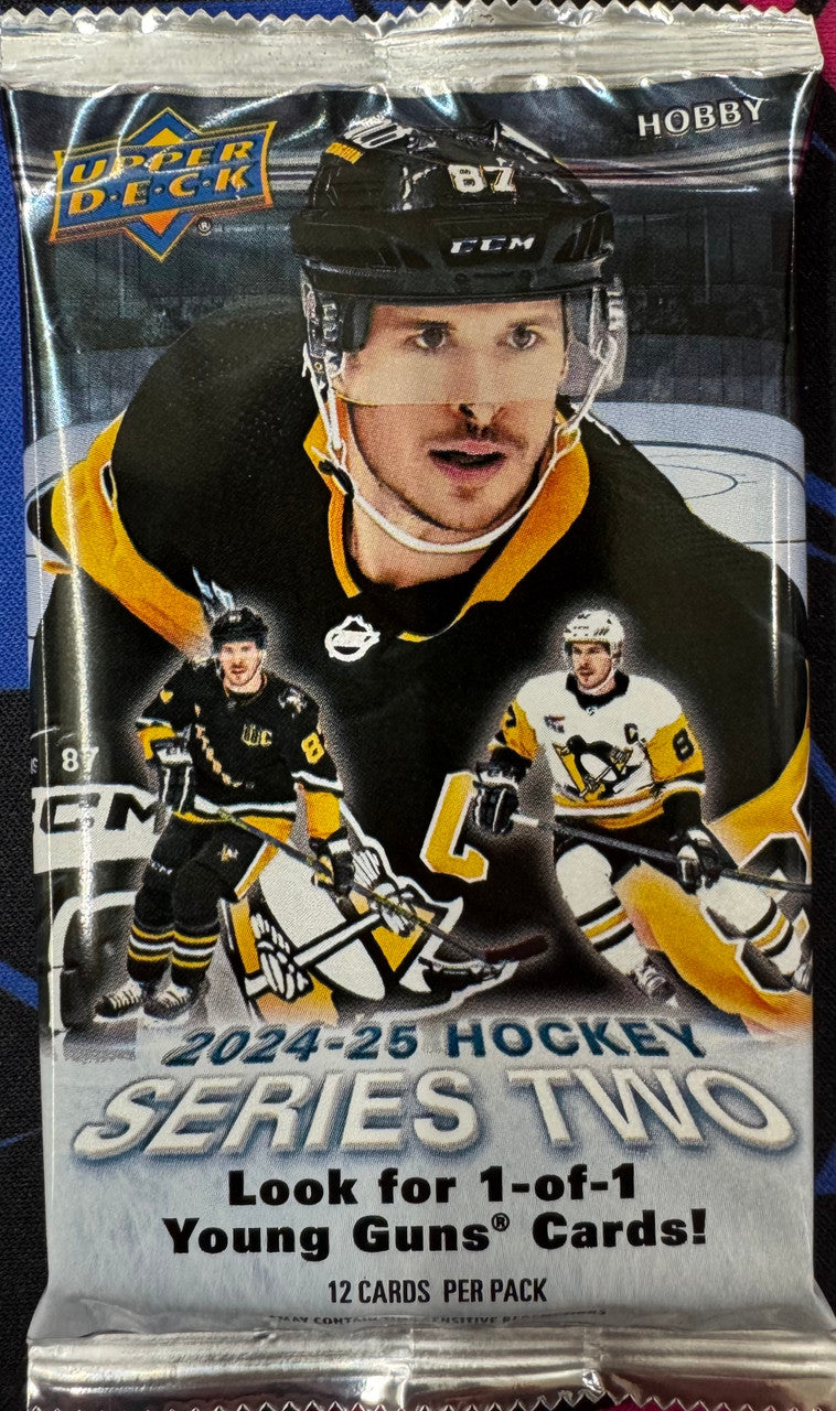 2024/25 Upper Deck Series 2 Hockey Hobby Pack