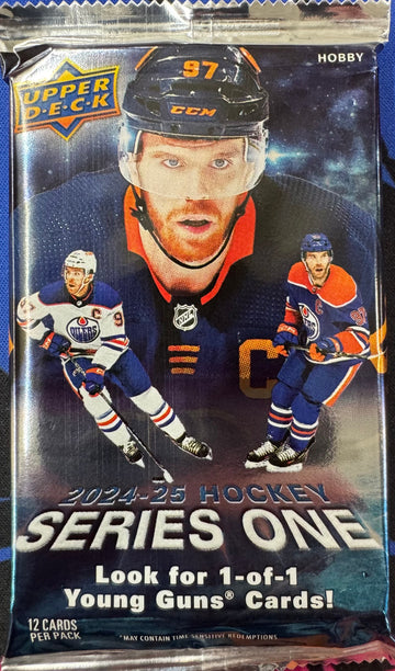 2024/25 Upper Deck Series 1 Hockey Hobby Pack