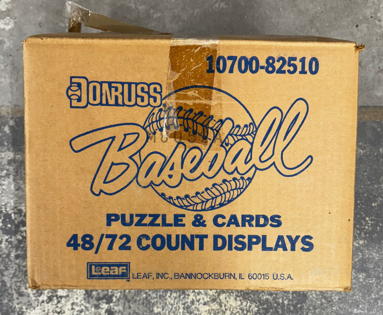 1988 Donruss Baseball Blister Case(Opened - 47 Sealed Packs)