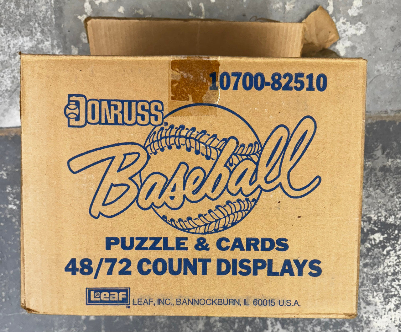 1988 Donruss Baseball Blister Case(Opened - 47 Sealed Packs)