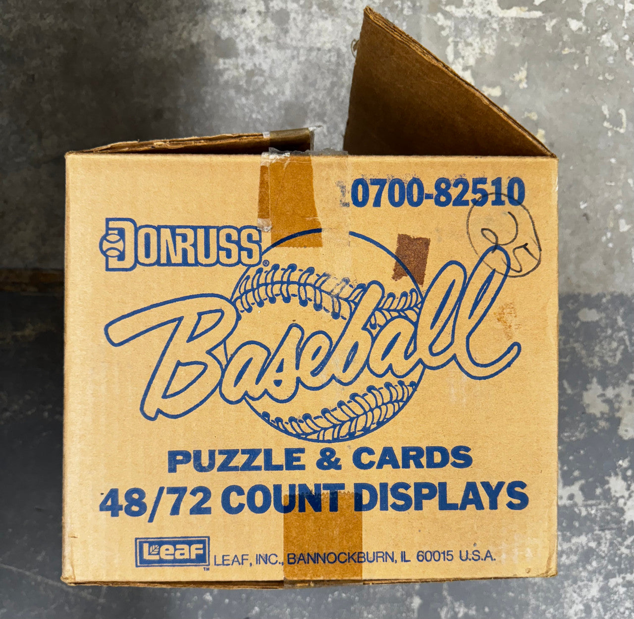 1988 Donruss Baseball Blister Case(Opened - 47 Sealed Packs)